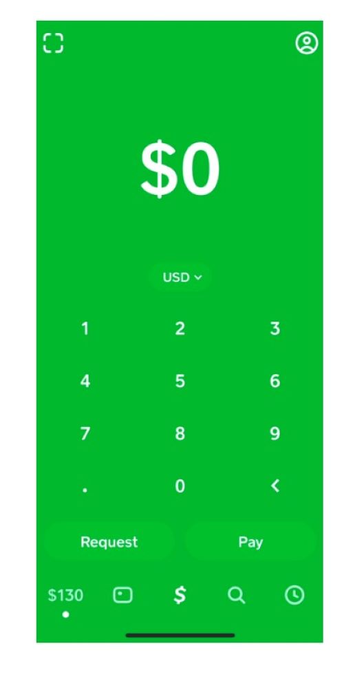 View of how to put money on Cash App card at ATM from the Cash App user dashboard. 