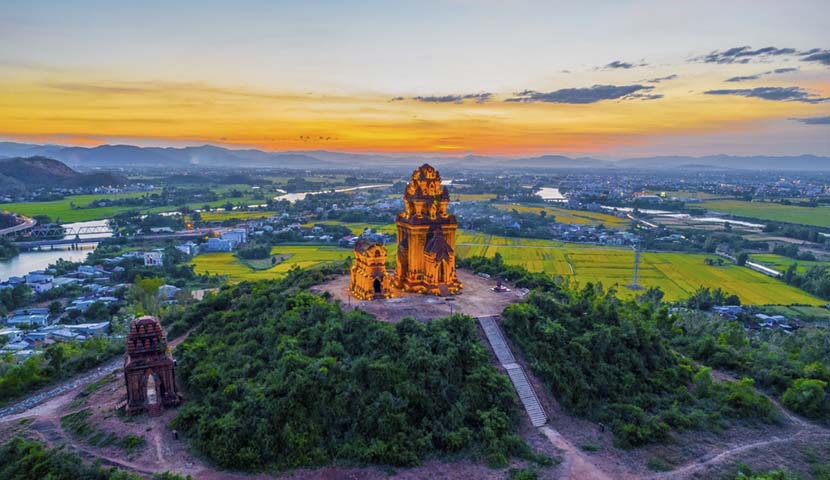 cham tower in binh dinh