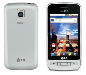 LG Optimus C, CDMA Android phone