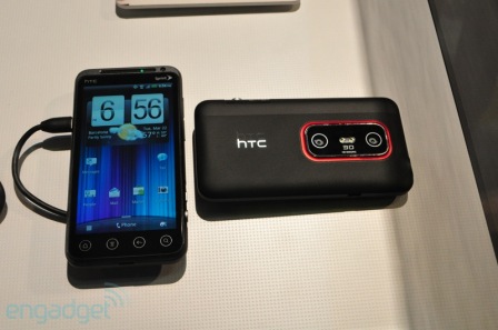 htc evo 3d. HTC 3D EVO introduced,