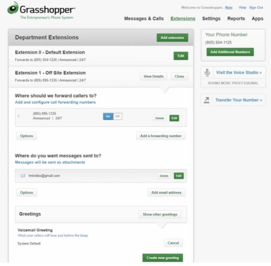 Grasshopper-user-dashboard