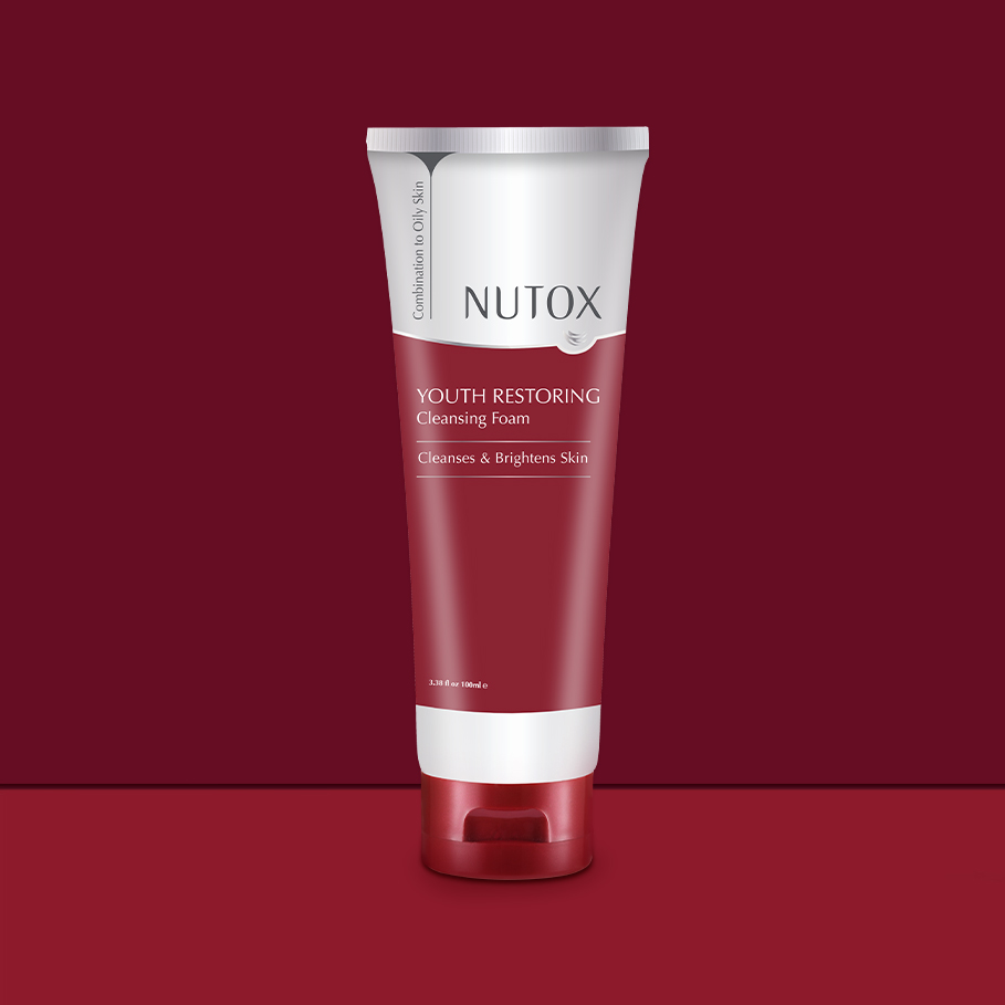 Effective Cleanser for Combination Skin NUTOX Youth Restoring Cleansing Foam. Skincare for Combination Skin - Shop Journey