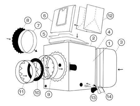 DIY Pinhole Hasselblad Camera Papercraft