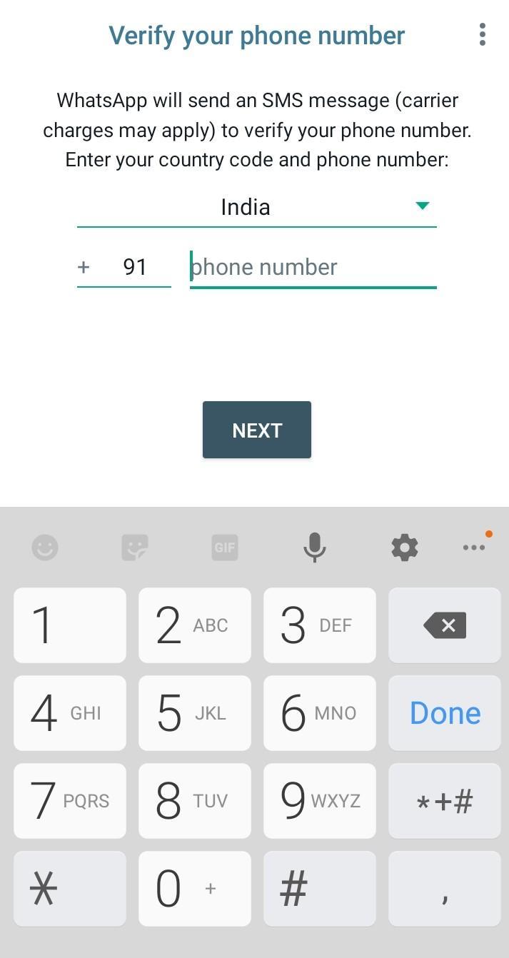 verify your unique phone number