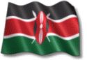Animated Kenya flag