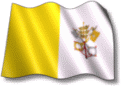 Animated Holy See (Vatican City) flag