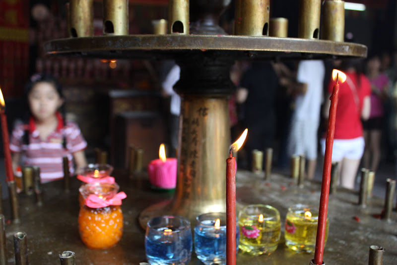Candles and prayers