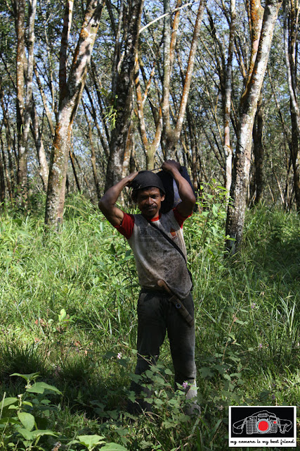 Sunta with his bucket
