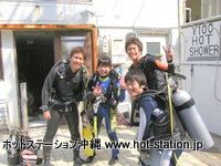 春合宿　沖縄ダイビング