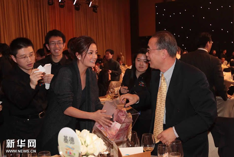 20.11.2010: Triệu Vy tham dự chương trình “Star Charity Collection"