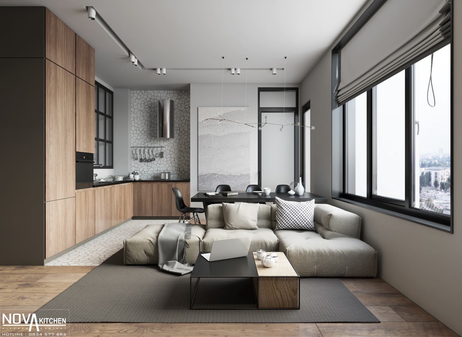 Vai trò của ánh sáng trong các thiết kế nhà Nova Furniture
