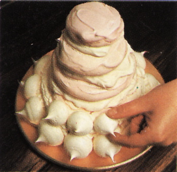 Cake of Kisses | Dessert Cooking Class Cookbook 1982 Cake of Kisses | Dessert Cooking Class Cookbook 1982