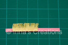 Making fringed flowers (quilling)