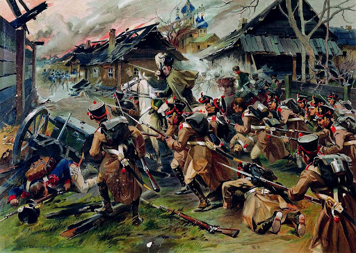 1812 Moscow march and retreat Batalla%20Maloyaroslavets%2024%20Octubre%201812