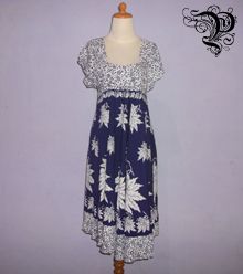 Sack Dress Batik Sekar Neker