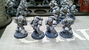 Grey Hunters Grey Hunters getting silver & black wash