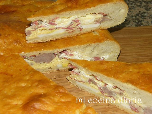 Pizza rustica de Pascua (Пицца Пасхальная домашняя)
