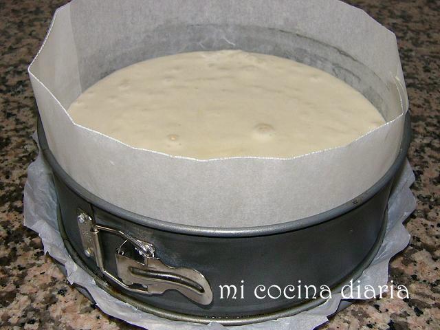 Tarta con pistachos (Бисквитный торт с фисташками)