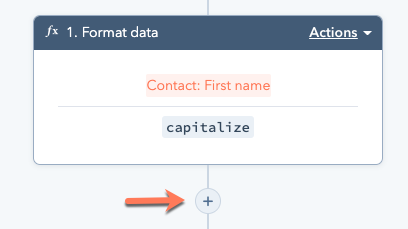 HubSpot workflow that fixes data capitalization