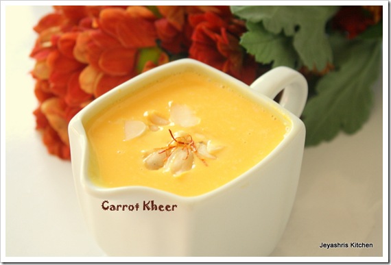 Carrot kheer