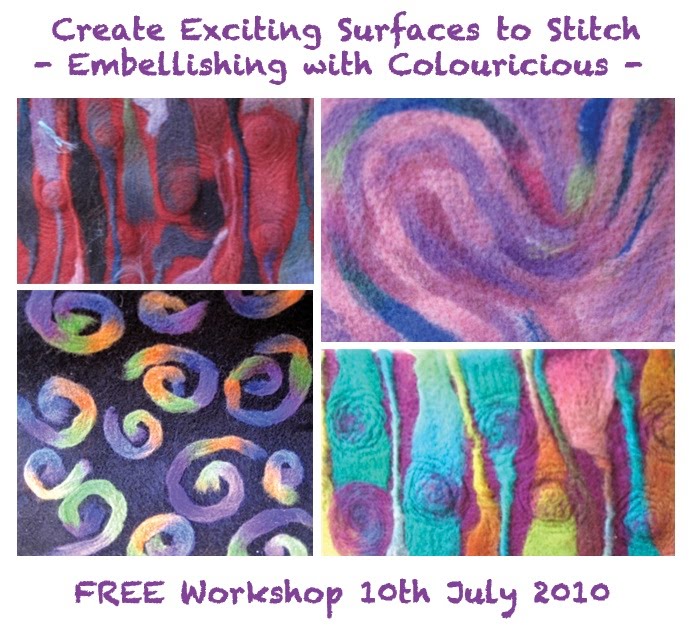 FREE Workshop, See You on Saturday 10th July!