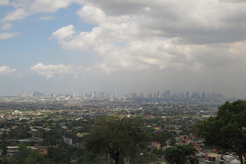 the view from Bukal ng Tipan spirituality center