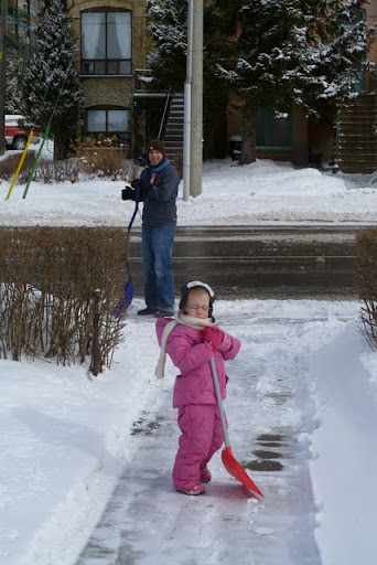 more shoveling