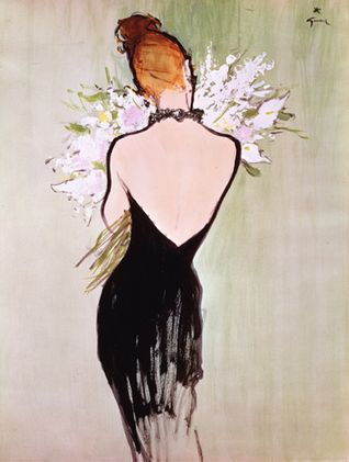 René Gruau Illustrates Dior