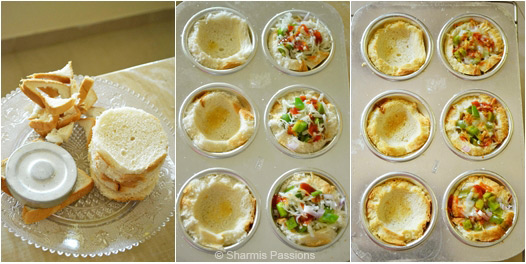 Bread Cup Pizza Recipe Bread Cup Pizza Recipe