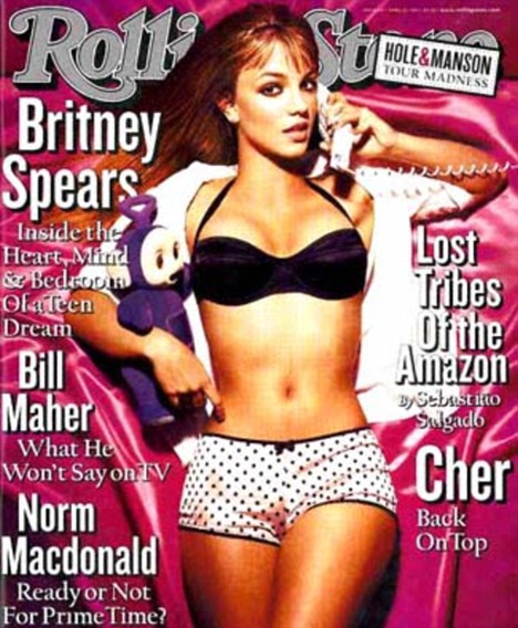 the cover of Rolling Stone magazine