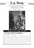 Hoja Parroquial Nº432. Yo soy la resurrección y la vida. Iglesia Colegial Basílica de Santa María de Xàtiva.