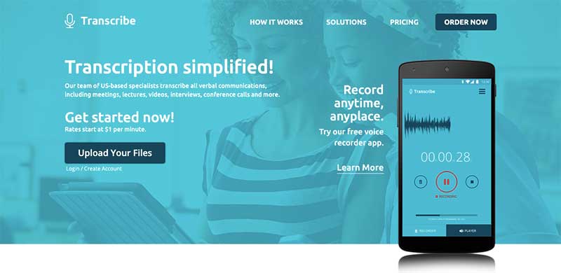 Transcribir sitio web