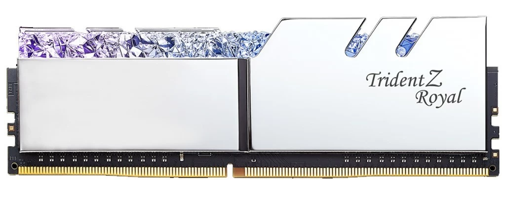 G.Skill Trident Z Royal RGB 8GB DDR4 4266MHz Desktop RAM Overview Photos