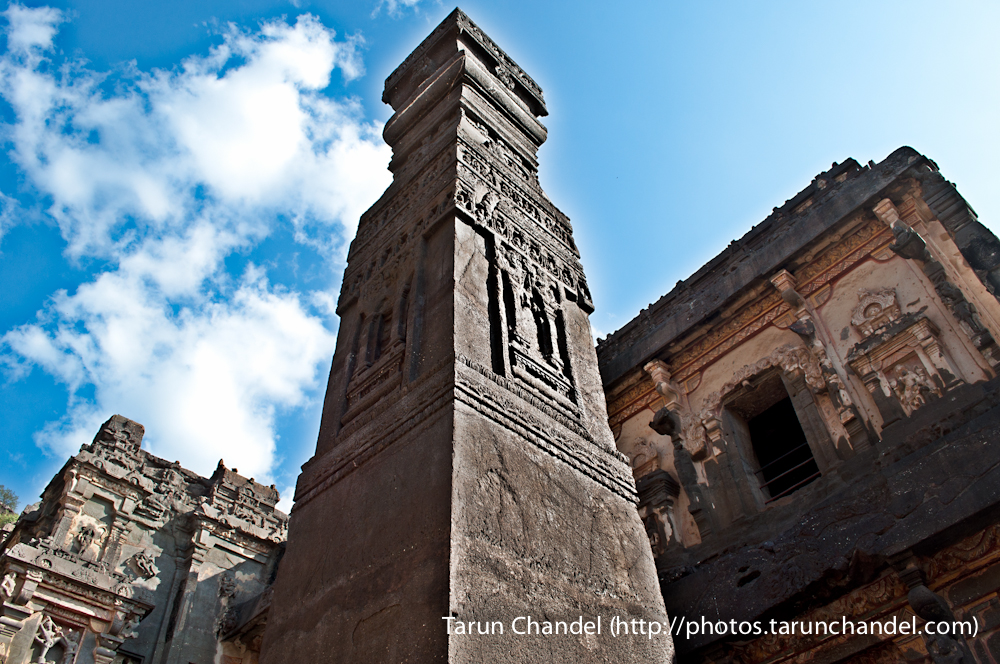 ellora caves pillar aurangabad india, Tarun Chandel Photoblog