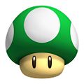 Super Mario Mushroom Facts 1-Up Mushroom