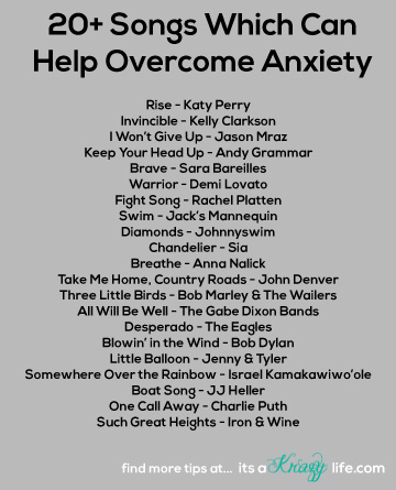 songs about anxiety