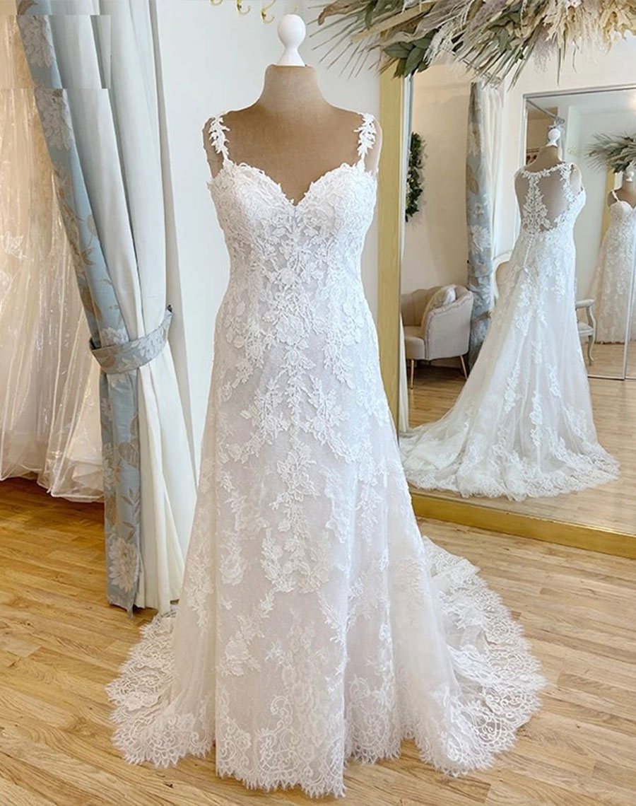 bridal gown