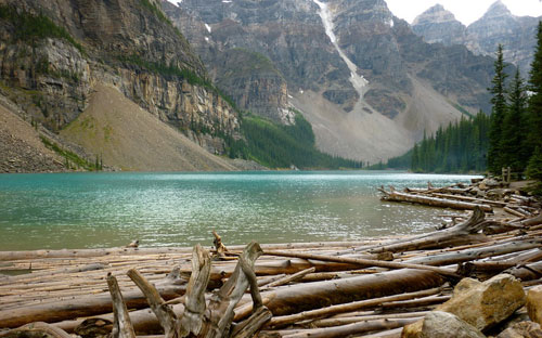 Calgary lake wallpaper