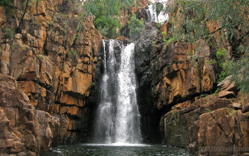 Katherine Gorge Waterfall wallpaper