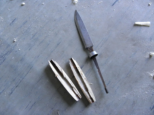 Výmena rukoväte na noži | SKW Bushcraft