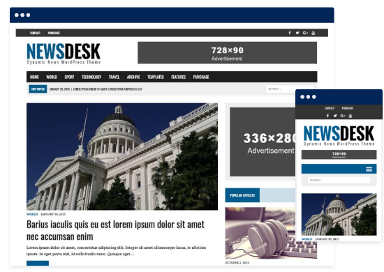 Tema MH Newsdesk