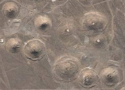Cráteres de pruebas nucleares 