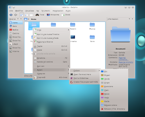 Color Folder su Kubuntu 11.04