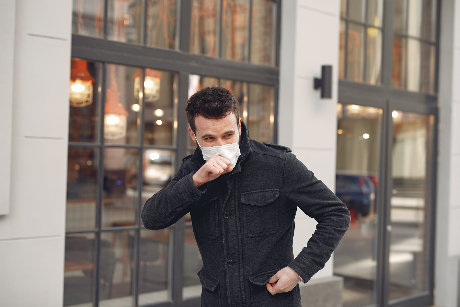 pertussis vs. croup | Photo by Gustavo Fring from Pexels | https://www.pexels.com/photo/a-man-in-black-jacket-wearing-a-face-mask-3983402/?utm_content=attributionCopyText&utm_medium=referral&utm_source=pexels
