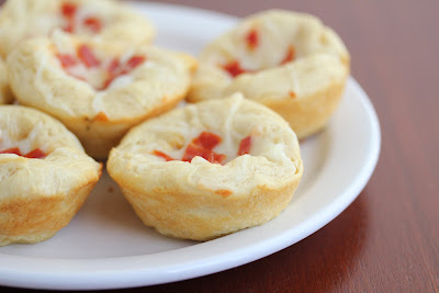 close-up photo of a Pepperoni Pizza Bites