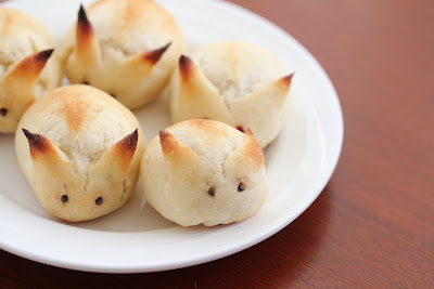 photo of bunny buns on a plate