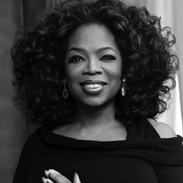 Image result for oprah black and white photo
