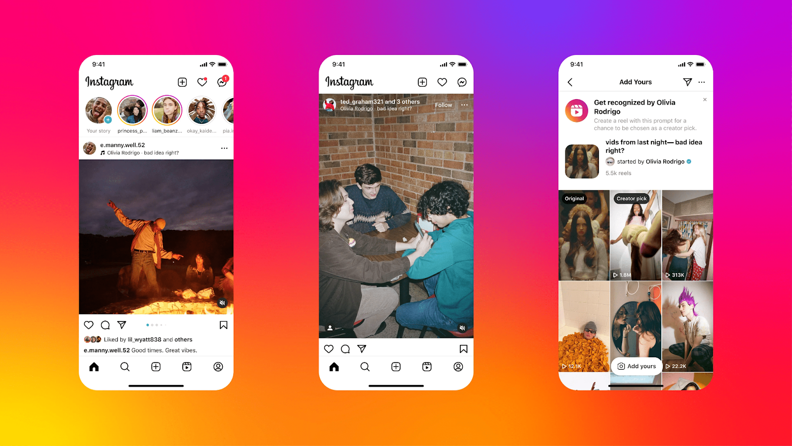 Instagram 推出新音樂功能：配樂和協作帖子