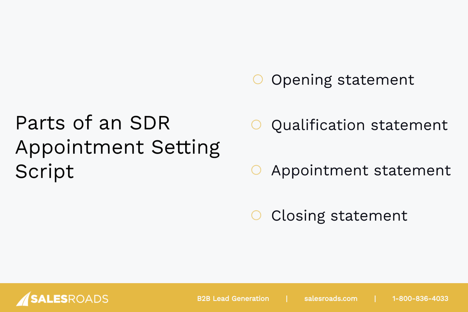 appointment setting script 2025