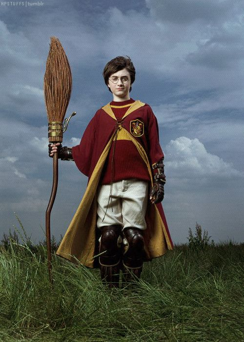 Harry Potter in Quidditch Uniform